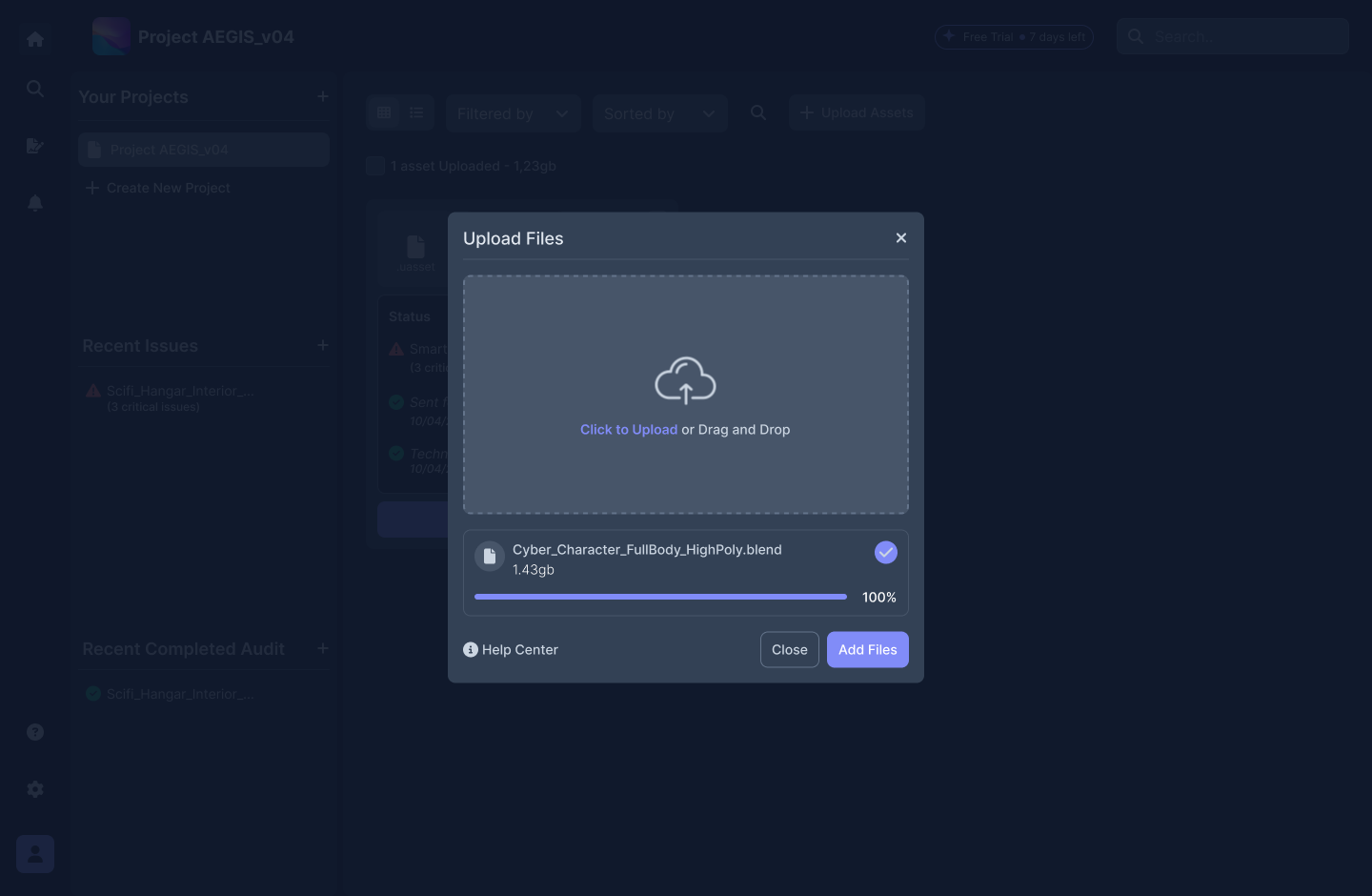 Mockup modal appuntamenti