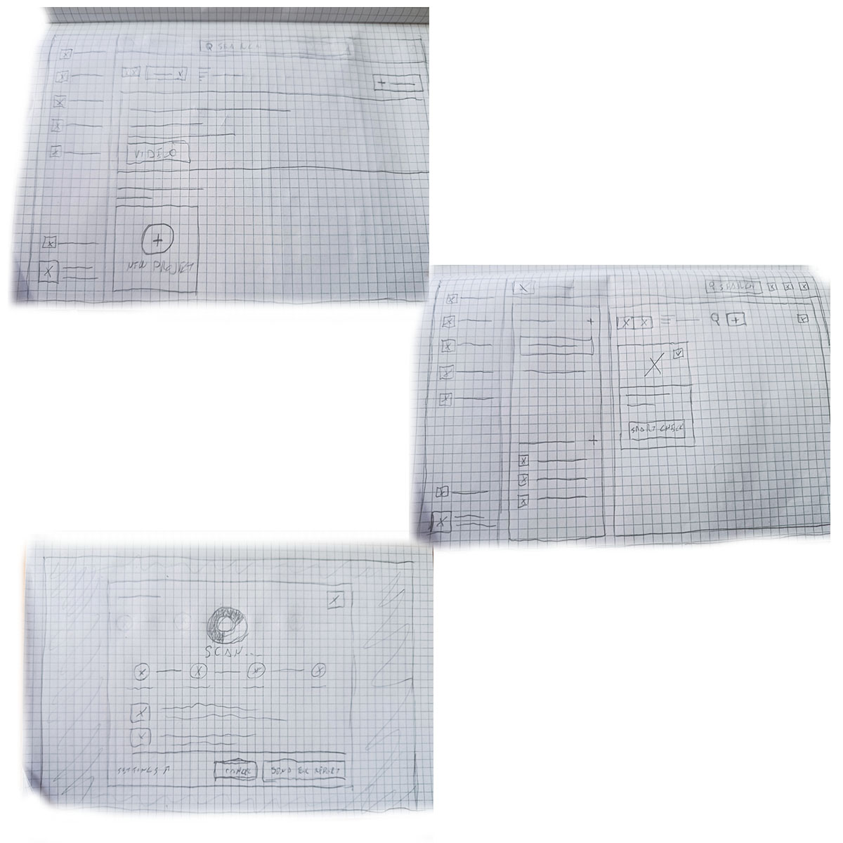 Paper wireframe