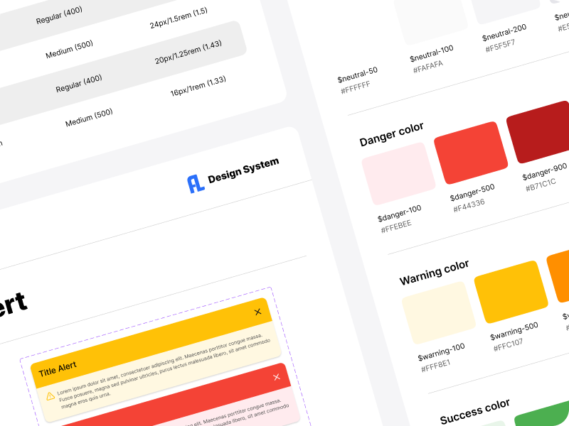 DESIGN SYSTEM & TOKENS