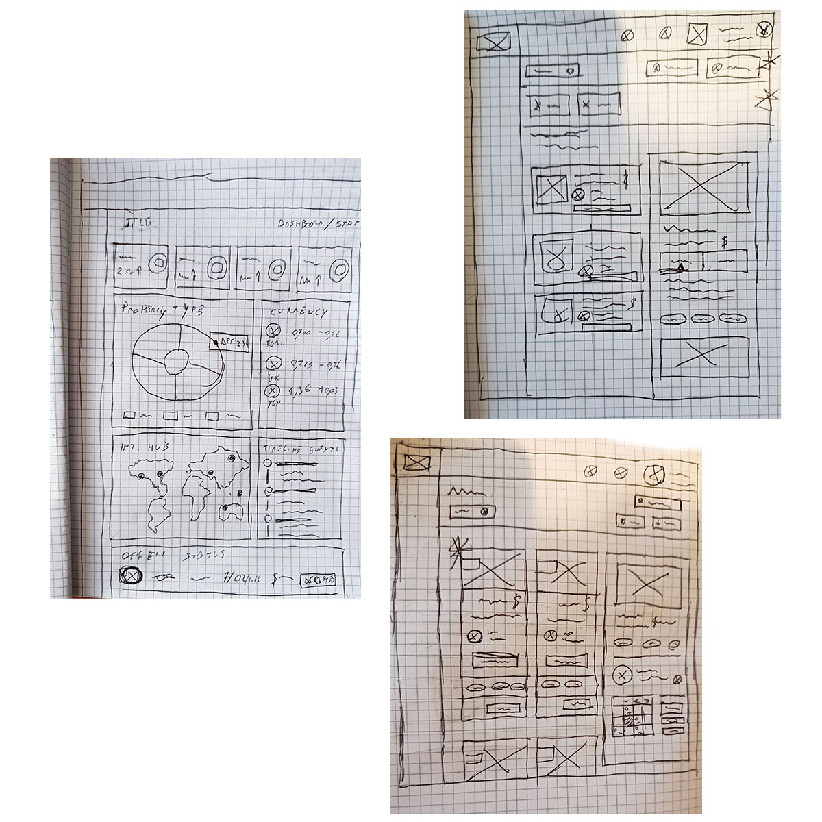 Paper wireframe